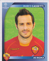 Marco Cassetti AS Roma samolepka UEFA Champions League 2008/09 #457